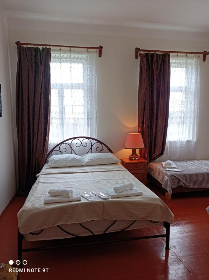 Megobroba Inn Dzentsmani Esterno foto